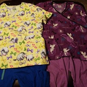 DISNEY SCRUB SETS